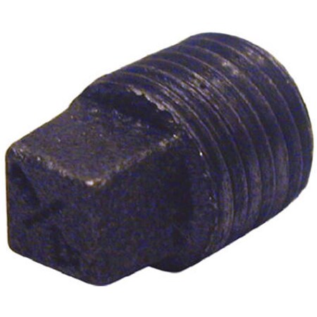 Pannext Fittings B-PLG05 0.5 in. Black Pipe Plain Plug 451424